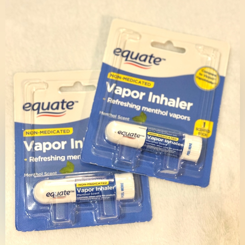 Equate Non-Medicated Vapor Inhaler - 2 Packs